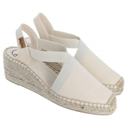 Toni Pons Ter Wedge Espadrilles – Cru Cotton – Womens Espadrilles - Crep Direct UK Toni Pons Ter Wedge Espadrilles – Cru Cotton – Womens Espadrilles - Crep Direct UK