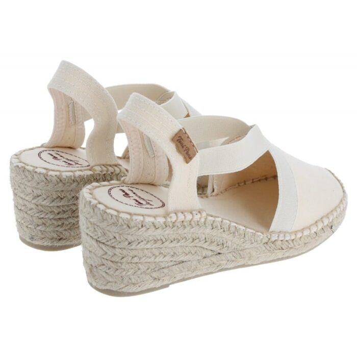 Toni Pons Ter Wedge Espadrilles – Cru Cotton – Womens Espadrilles - Crep Direct UK
