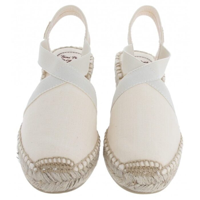 Toni Pons Ter Wedge Espadrilles – Cru Cotton – Womens Espadrilles - Crep Direct UK