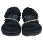 Merrell Terran 4 Slide J006396 – Black Leather – Womens Sandals, Sliders & Toe Posts - Crep Direct UK