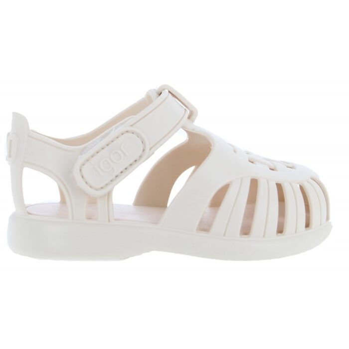 Igor Tobby Solid Sandals – Marfil – Boys Sandals - Crep Direct UK