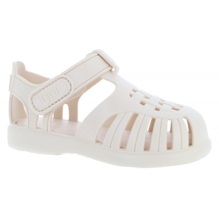 Igor Tobby Solid Sandals – Marfil – Boys Sandals - Crep Direct UK