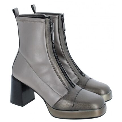 Hispanitas Tokio HI243658 Heeled Ankle Boots – Basalt Leather – Womens Boots - Crep Direct UK Hispanitas Tokio HI243658 Heeled Ankle Boots – Basalt Leather – Womens Boots - Crep Direct UK