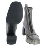 Hispanitas Tokio HI243658 Heeled Ankle Boots – Basalt Leather – Womens Boots - Crep Direct UK