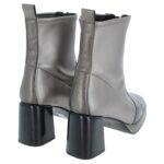 Hispanitas Tokio HI243658 Heeled Ankle Boots – Basalt Leather – Womens Boots - Crep Direct UK