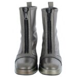 Hispanitas Tokio HI243658 Heeled Ankle Boots – Basalt Leather – Womens Boots - Crep Direct UK