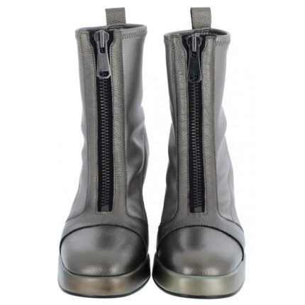 Hispanitas Tokio HI243658 Heeled Ankle Boots – Basalt Leather – Womens Boots - Crep Direct UK