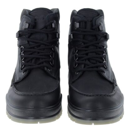 Ecco Track 25 Mid GTX 831704 Waterproof Boots – Black Leather – Mens Trekking and Outdoor - Crep Direct UK