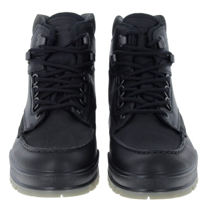 Ecco Track 25 Mid GTX 831704 Waterproof Boots – Black Leather – Mens Trekking and Outdoor - Crep Direct UK