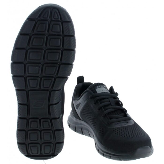 Skechers Track – Broader 232698 Trainers – Black – Mens Shoes - Crep Direct UK