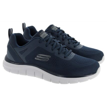 Skechers Track – Broader 232698 Trainers – Navy – Mens Shoes - Crep Direct UK