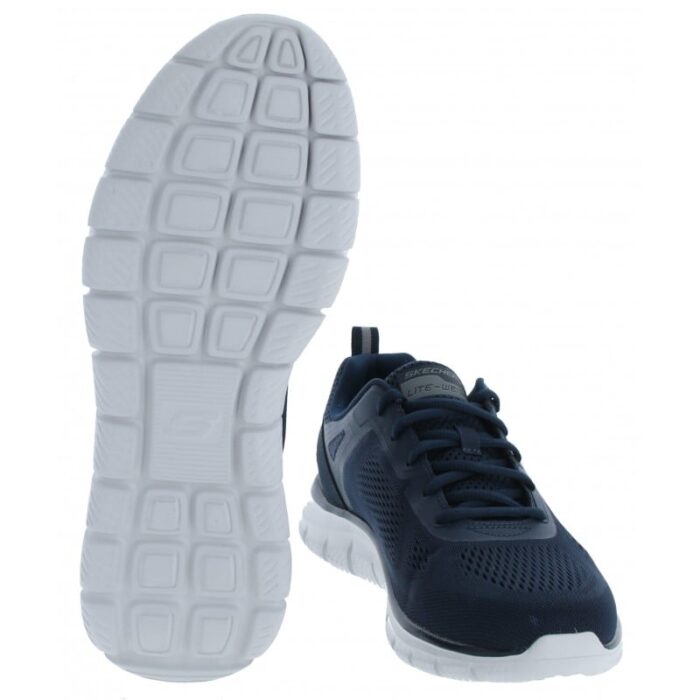 Skechers Track – Broader 232698 Trainers – Navy – Mens Shoes - Crep Direct UK