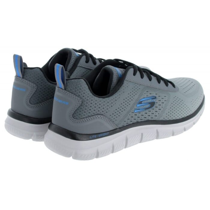 Skechers Track- Ripkent 232399 Trainers – Charcoal Grey – Mens Shoes - Crep Direct UK