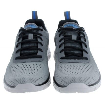 Skechers Track- Ripkent 232399 Trainers – Charcoal Grey – Mens Shoes - Crep Direct UK