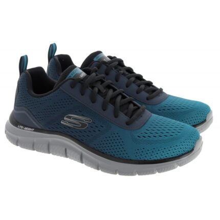 Skechers Track- Ripkent 232399 Trainers - Navy / Blue - Mens Shoes