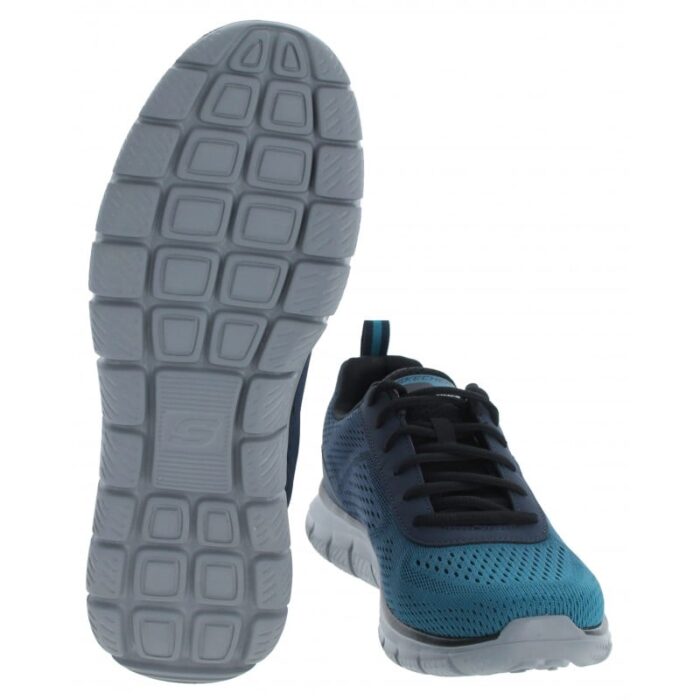 Skechers Track- Ripkent 232399 Trainers – Navy / Blue – Mens Shoes - Crep Direct UK