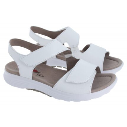 Gabor Trickle 66.815 Sandals – White Leather – Womens Sandals, Sliders & Toe Posts - Crep Direct UK Gabor Trickle 66.815 Sandals – White Leather – Womens Sandals, Sliders & Toe Posts - Crep Direct UK