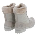 Panama Jack Tuscani Ankle Boots – Beige Leather – Womens Boots - Crep Direct UK