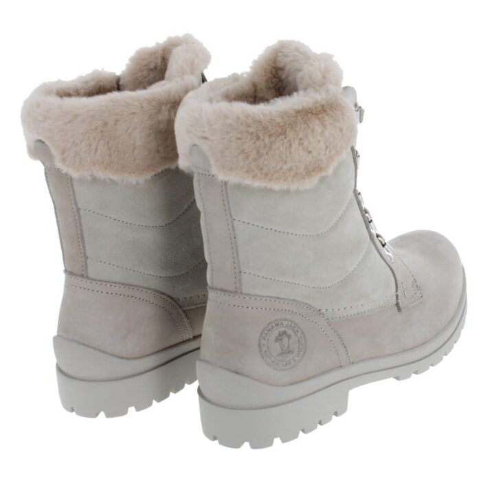 Panama Jack Tuscani Ankle Boots – Beige Leather – Womens Boots - Crep Direct UK