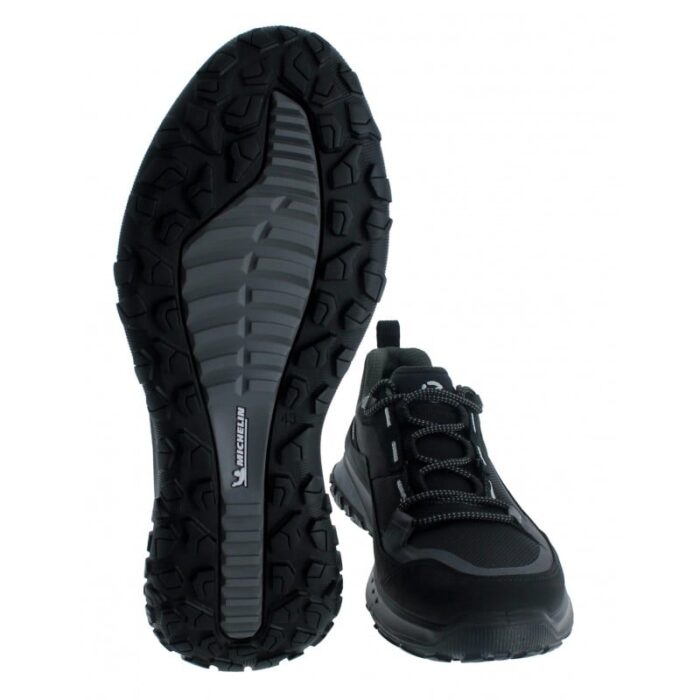 Ecco Ult-Trn M 824254 Waterproof Shoes – Black Nubuck – Mens Shoes - Crep Direct UK