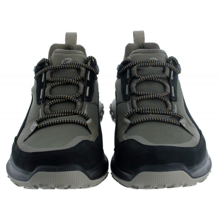 Ecco Ult-Trn M 824254 Waterproof Shoes – Black/Tarmac Nubuck – Mens Shoes - Crep Direct UK