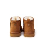 Holland Cooper Ultra Mini Shearling Boot – Tan Suede – Womens Boots - Crep Direct UK