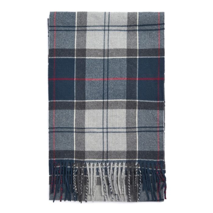 Barbour Gallingale Scarf USC0300 – Blue Granite – Mens Clothing - Crep Direct UK