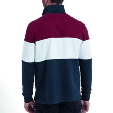 Schoffel Exeter Heritage 1/4 Zip 4045 – Bordeaux Cotton – Mens Clothing - Crep Direct UK