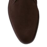 Crockett & Jones Crockett & Jones Upton Boots – Dark Oak Suede – Mens Boots - Crep Direct UK