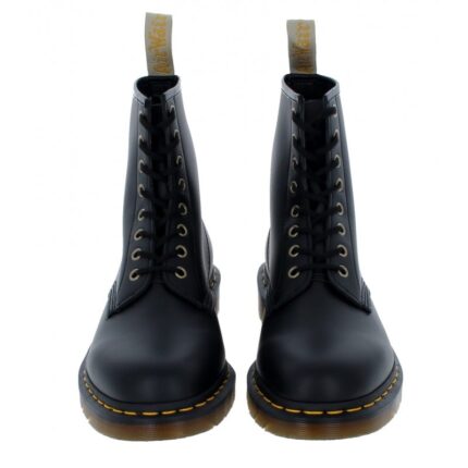 Dr. Martens Dr Marten 1460 Vegan Lace-Up Boots – Black – Womens Boots - Crep Direct UK