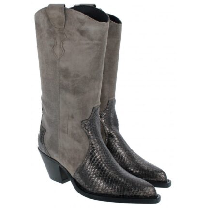 Alpe Vendome 526371 Cowboy Knee High Boots – Grey Suede – Womens Boots - Crep Direct UK Alpe Vendome 526371 Cowboy Knee High Boots – Grey Suede – Womens Boots - Crep Direct UK