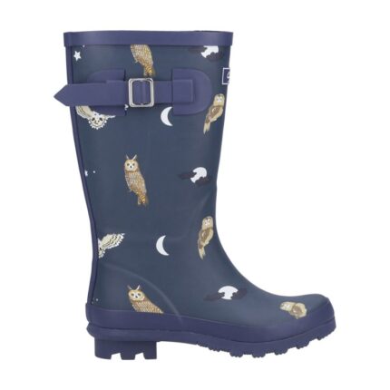 Cotswold Woodland Junior Wellingtons – Blue Owls – Boys Wellies - Crep Direct UK Cotswold Woodland Junior Wellingtons – Blue Owls – Boys Wellies - Crep Direct UK