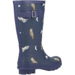 Cotswold Woodland Junior Wellingtons – Blue Owls – Boys Wellies - Crep Direct UK