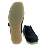 Clarks Wallabee EVO Shoes – Navy Suede – Mens Shoes - Crep Direct UK