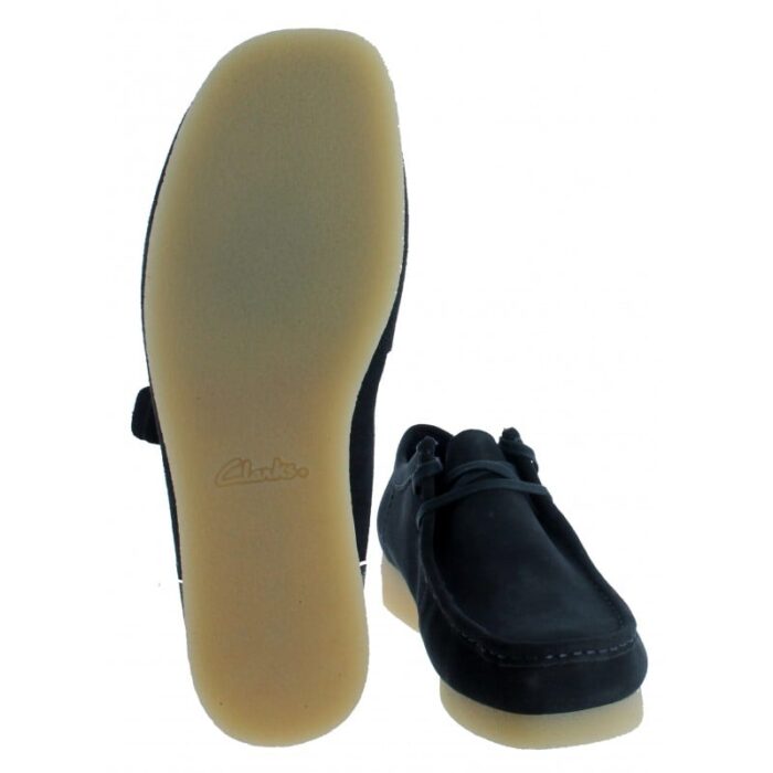 Clarks Wallabee EVO Shoes – Navy Suede – Mens Shoes - Crep Direct UK