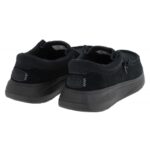 Hey Dude Wally X Suede Shoes – Black Suede – Mens Shoes - Crep Direct UK