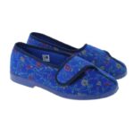 Gardiner Bros Gardiners Wilma Slippers – Blue – Womens Slippers - Crep Direct UK