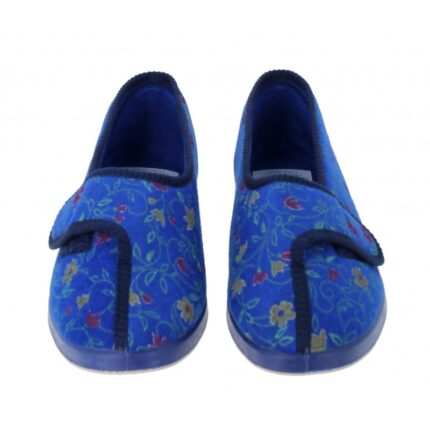 Gardiner Bros Gardiners Wilma Slippers – Blue – Womens Slippers - Crep Direct UK