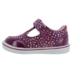 Ricosta Winny 2600802 T-Bar Shoes – Merlot Leather – Girls Shoes - Crep Direct UK