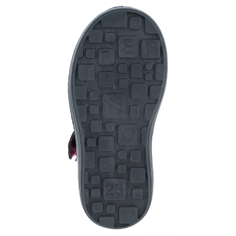 Ricosta Winona 2600202 T-Bar Shoes – Burgundy Patent – Girls Shoes - Crep Direct UK