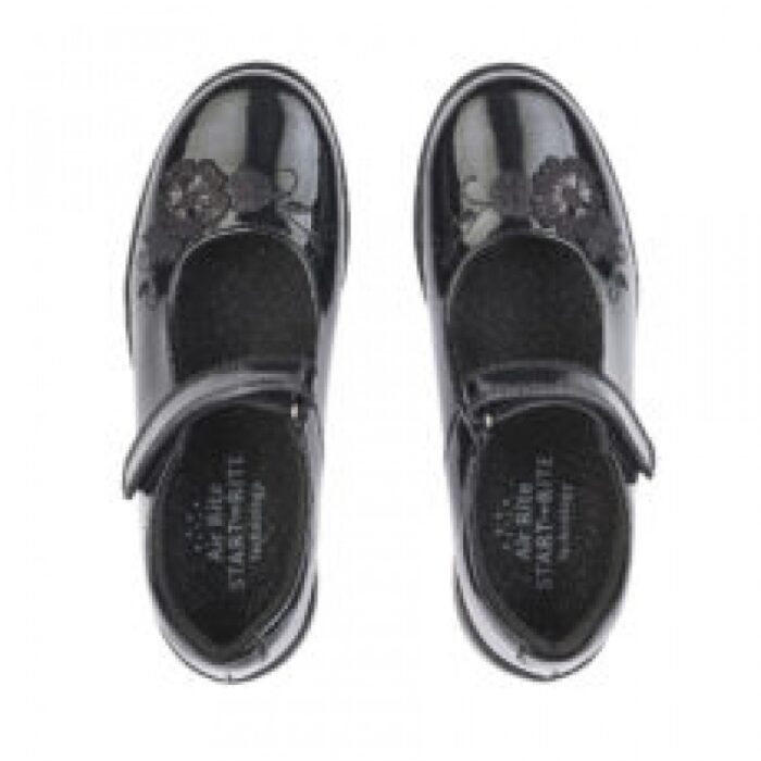Start-Rite Wish School Shoes – Black Patent – Girls School Shoes - Crep Direct UK