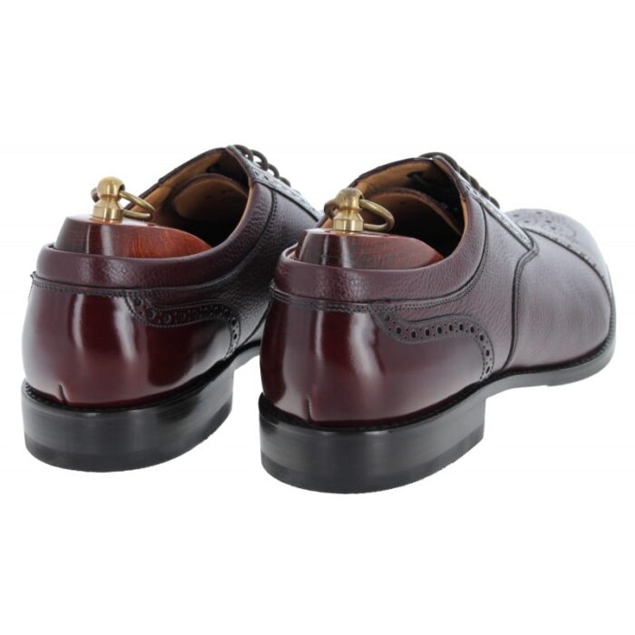 Loake Woodstock Shoes – Burgundy Leather – Mens Shoes - Crep Direct UK
