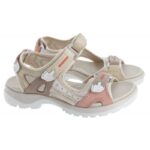 Ecco Offroad Yucatan 069563 Sandals – Multicolour Straw Nubuck – Womens Sandals, Sliders & Toe Posts - Crep Direct UK