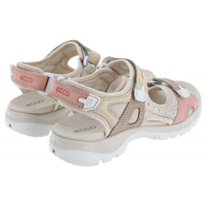 Ecco Offroad Yucatan 069563 Sandals – Multicolour Straw Nubuck – Womens Sandals, Sliders & Toe Posts - Crep Direct UK