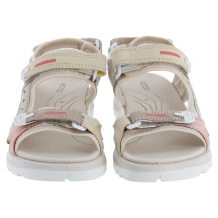 Ecco Offroad Yucatan 069563 Sandals – Multicolour Straw Nubuck – Womens Sandals, Sliders & Toe Posts - Crep Direct UK