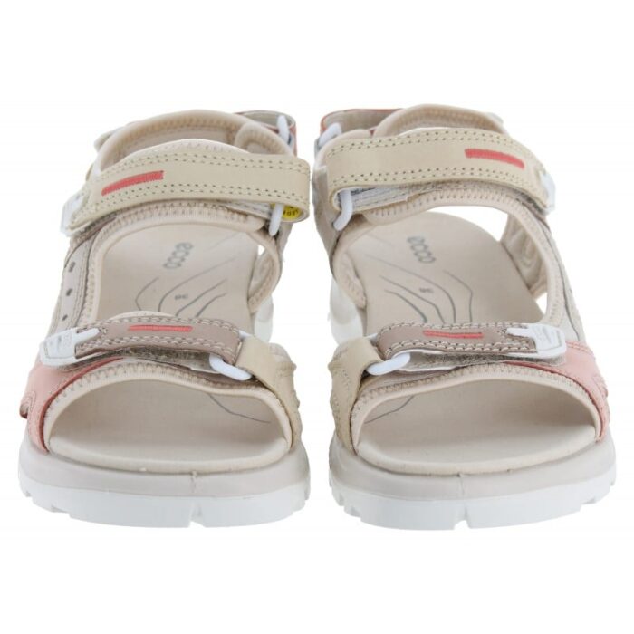 Ecco Offroad Yucatan 069563 Sandals – Multicolour Straw Nubuck – Womens Sandals, Sliders & Toe Posts - Crep Direct UK