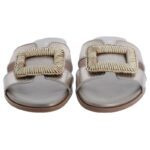 Hispanitas Yakarta HV253881 Mules – Bronze Leather – Womens Sandals, Sliders & Toe Posts - Crep Direct UK
