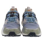 Flower Mountain Yamano 3 Man 2017816 Trainers – Army Green / Grey Suede – Mens Shoes - Crep Direct UK
