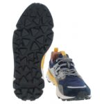 Flower Mountain Yamano 3 Man 2017816 Trainers – Navy / Grey Suede – Mens Shoes - Crep Direct UK