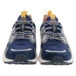 Flower Mountain Yamano 3 Man 2017816 Trainers – Navy / Grey Suede – Mens Shoes - Crep Direct UK